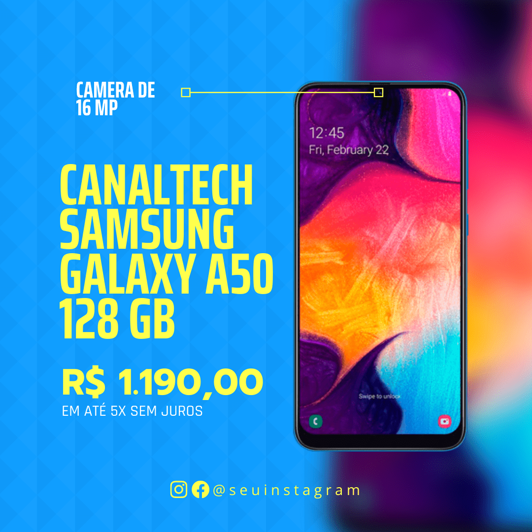 Arte Canva - *Loja de Celulares  025