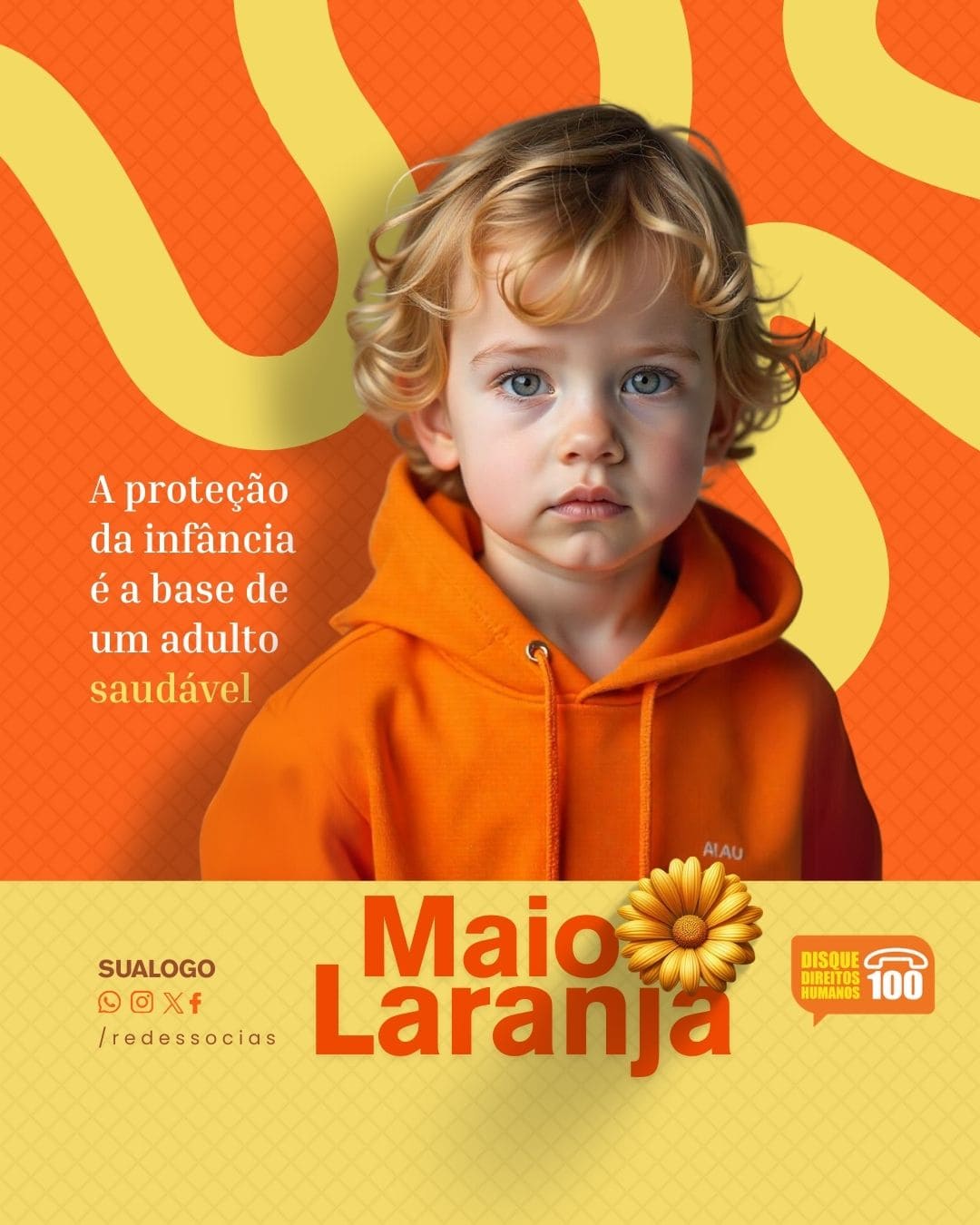 Arte Canva - Maio Laranja 002