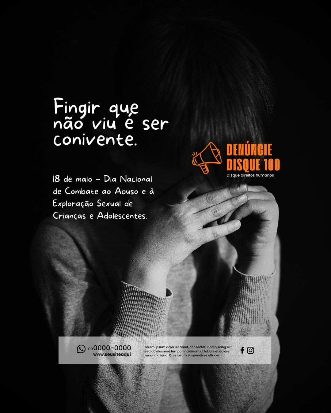 Arte Canva - Maio Laranja 005