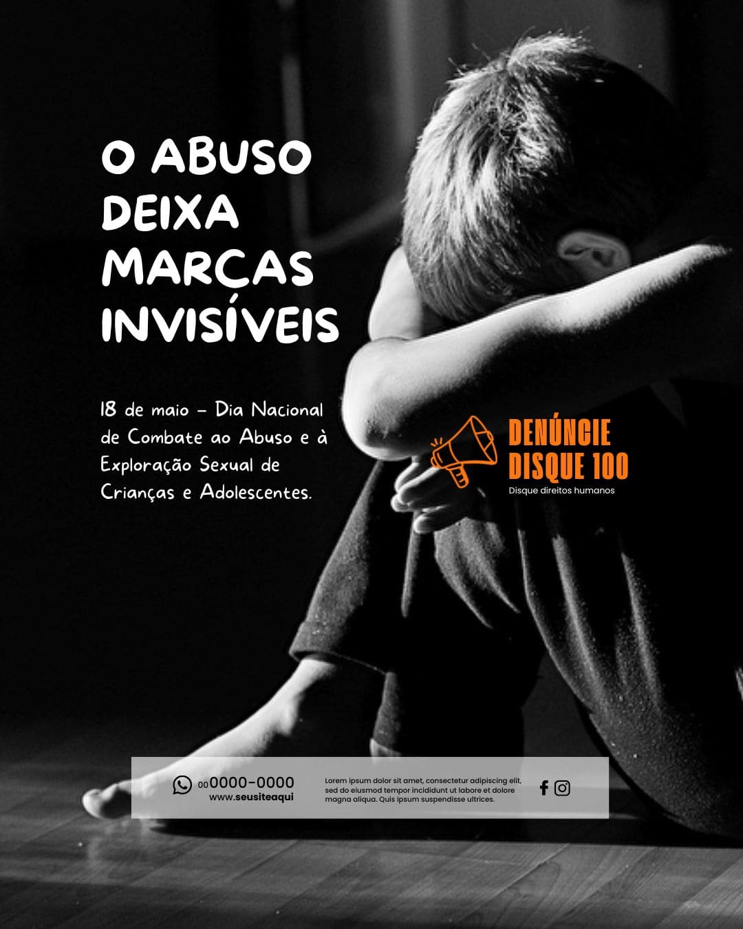 Arte Canva - Maio Laranja 006
