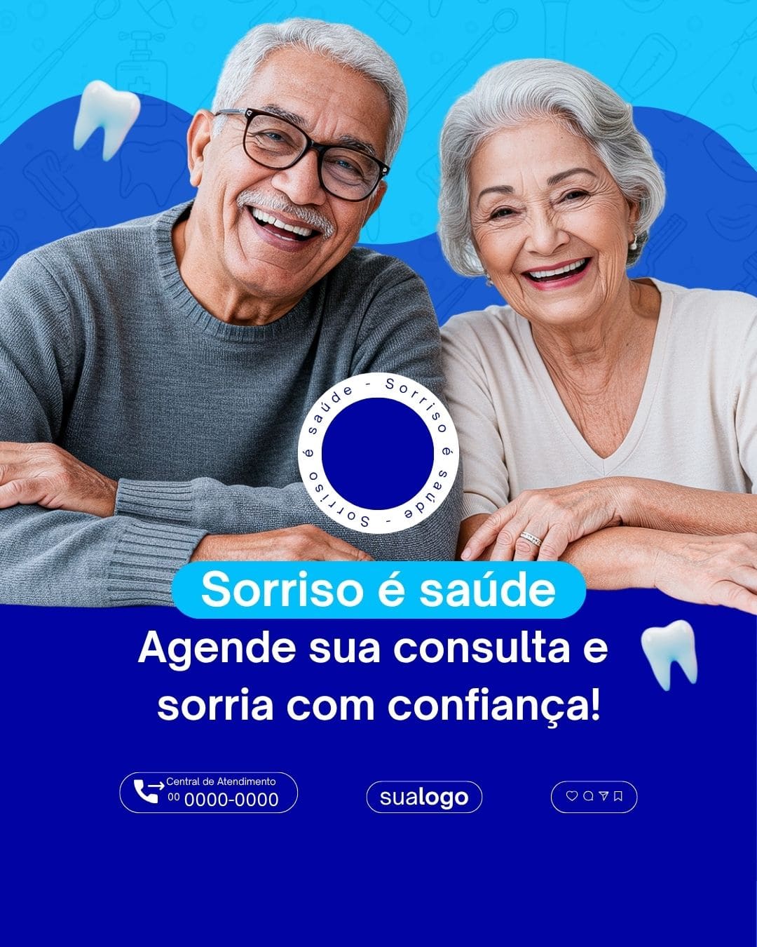 Arte Canva - Odontologia 100
