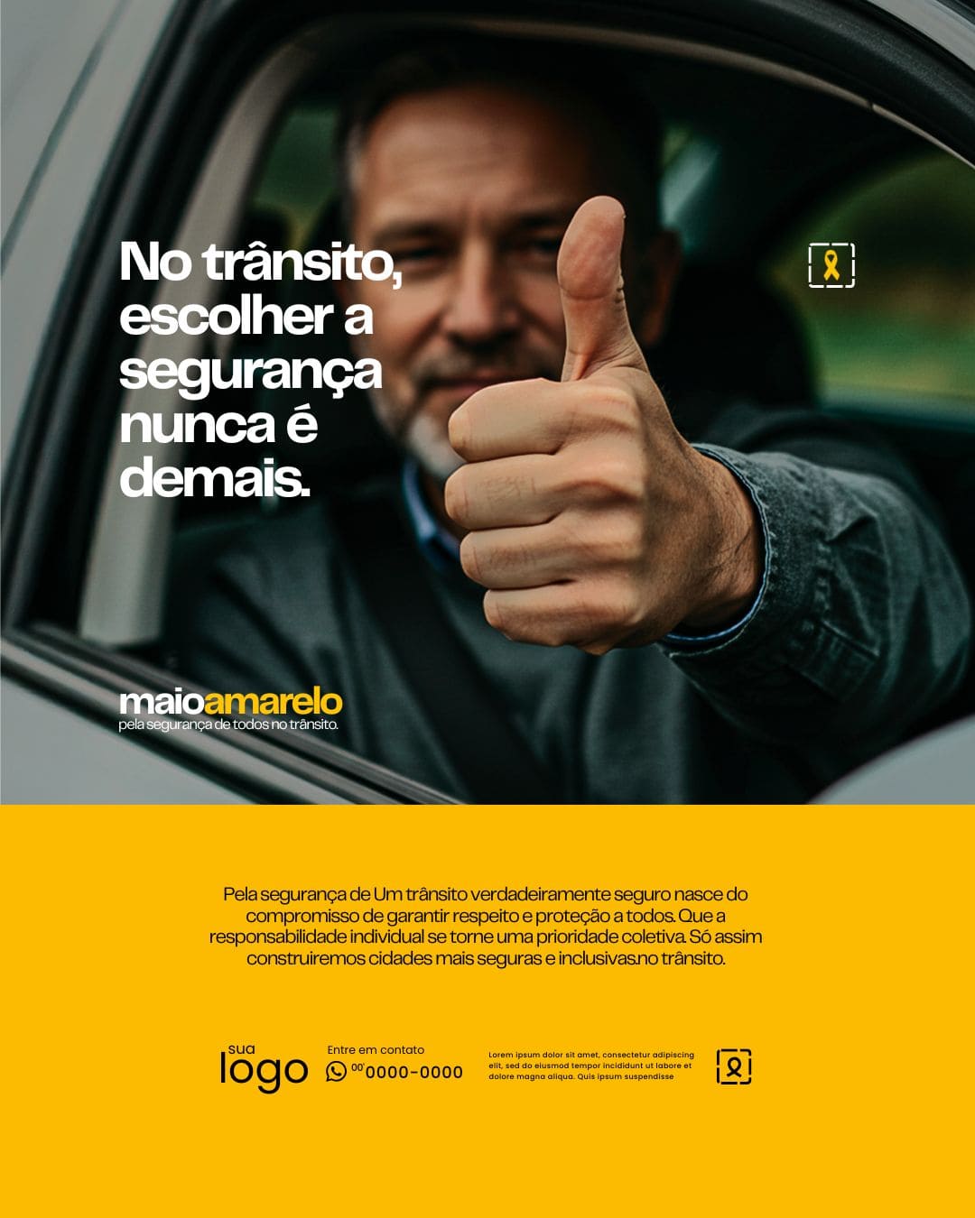 Arte Canva - Maio Amarelo 005