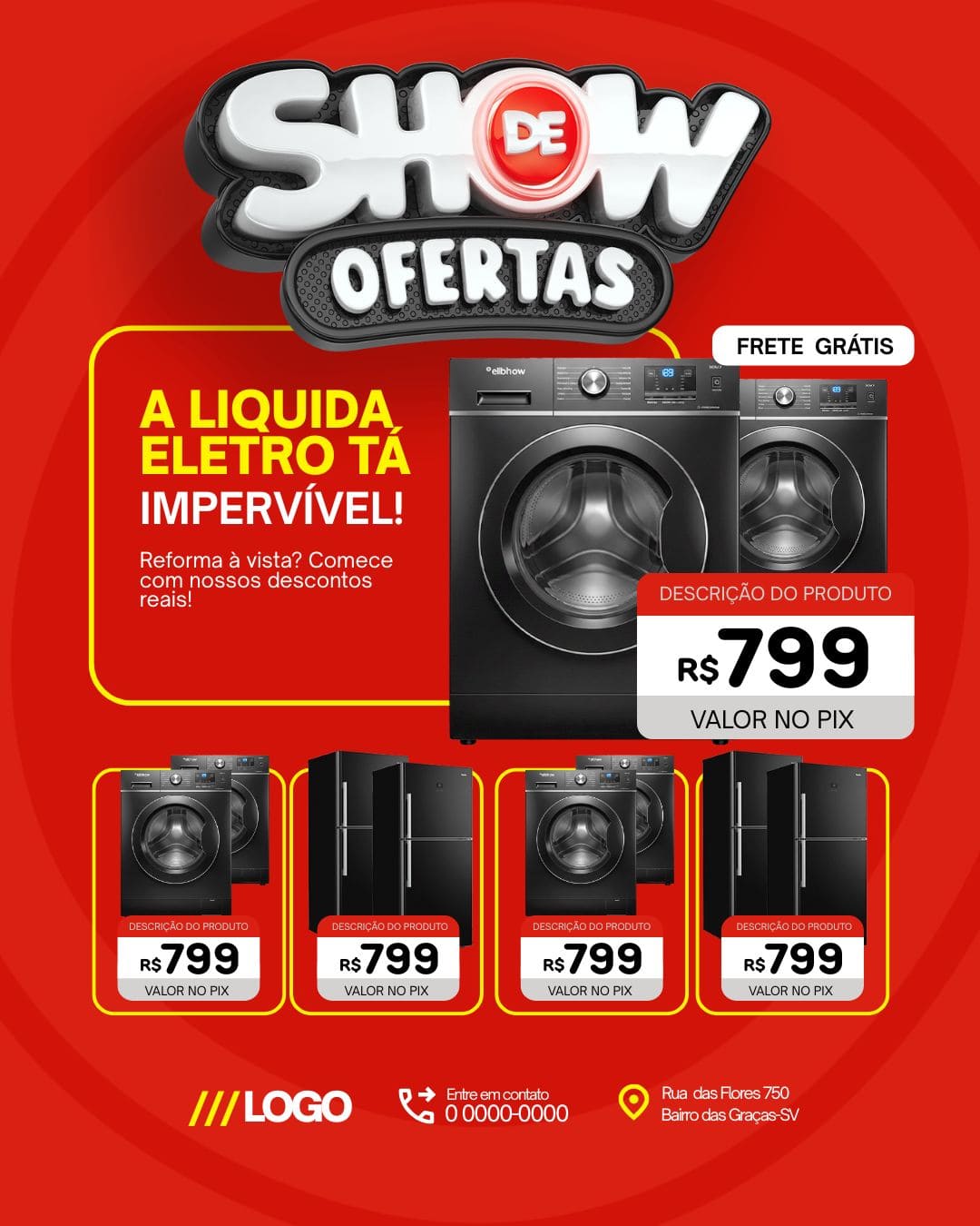 Arte Canva - Móveis e Eletro 019