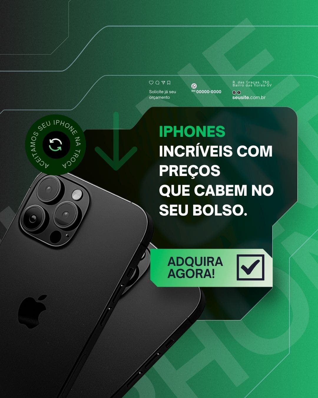 Arte Canva - Assistência Técnica de Celular 092
