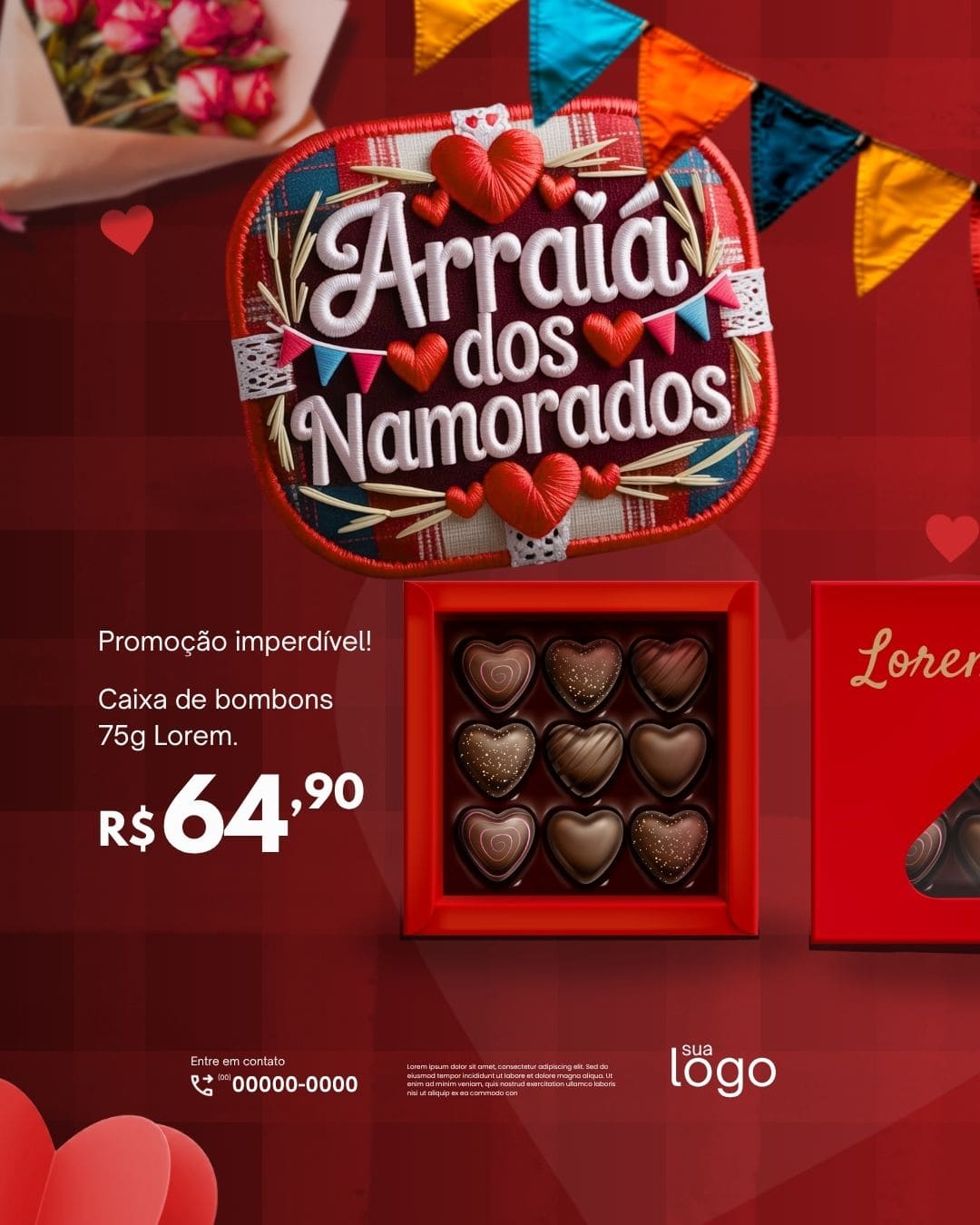 Arte Canva - *Dia dos Namorados 058