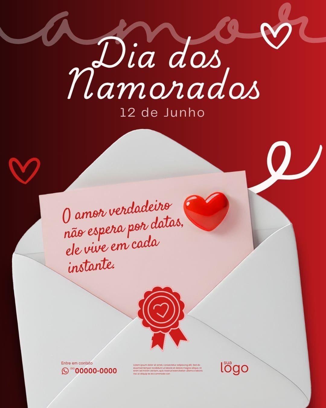 Arte Canva - *Dia dos Namorados 060