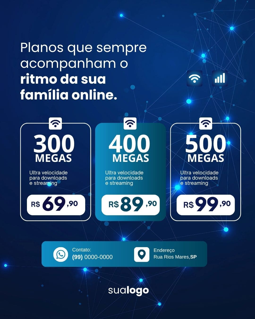 Arte Canva - *Provedor de Internet 065