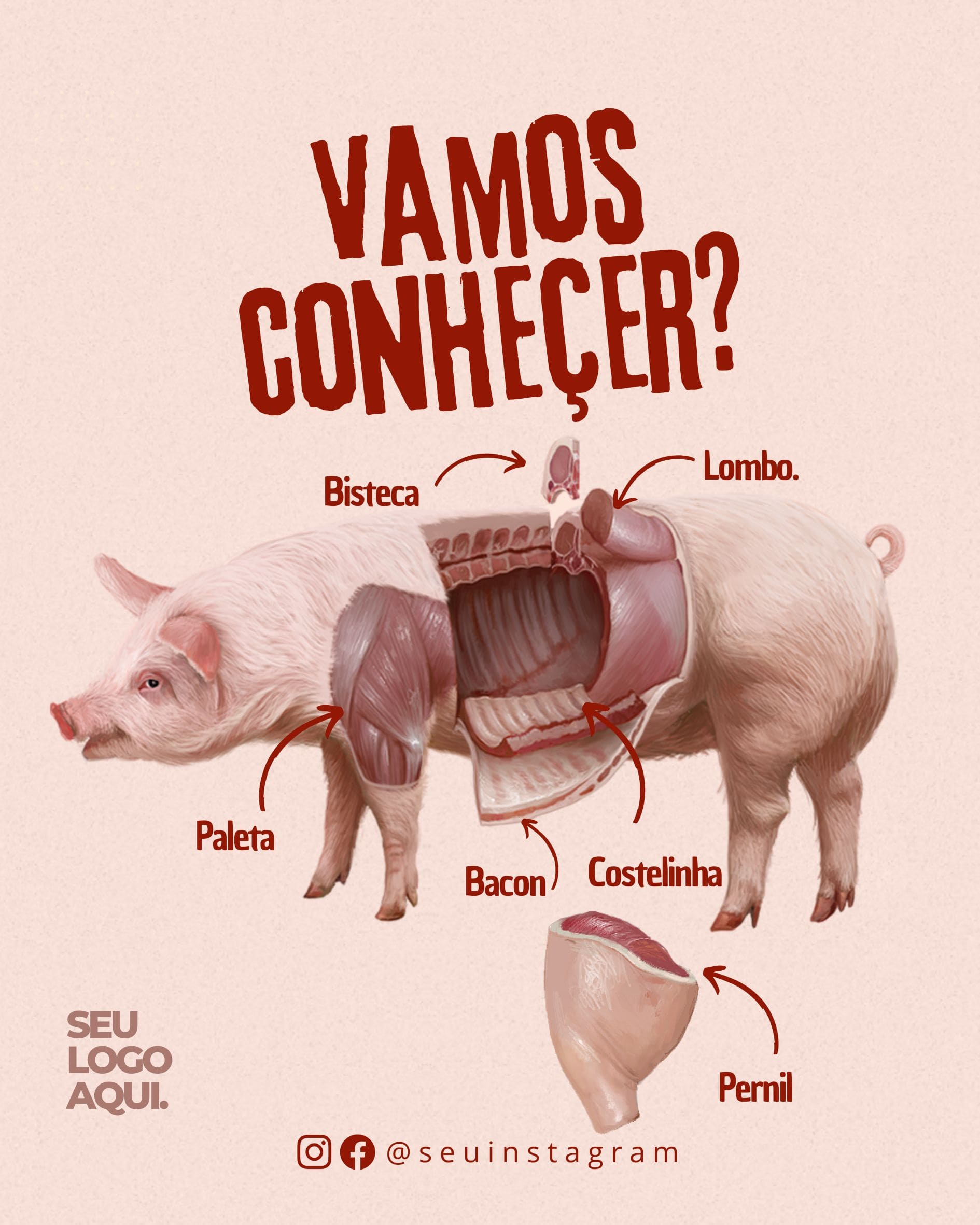 Arte Canva - *Açougue  001