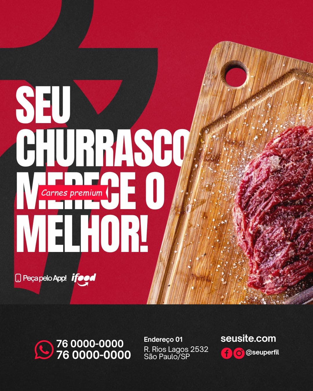 Arte Canva - *Açougue  002