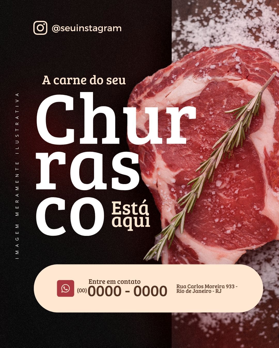 Arte Canva - *Açougue  010