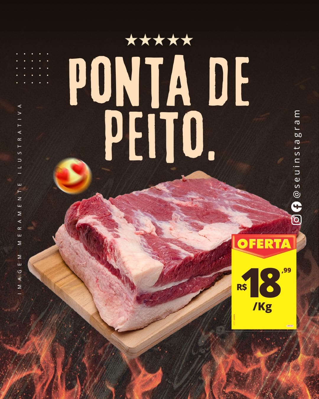 Arte Canva - *Açougue  019