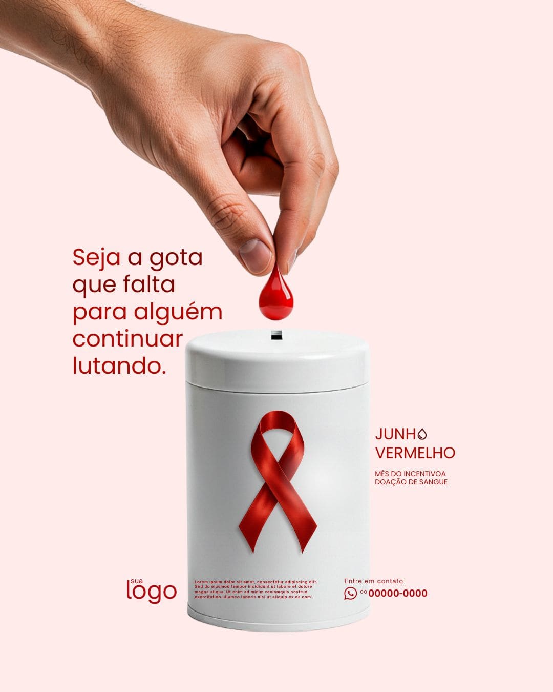 Arte Canva - *Junho Vermelho 007