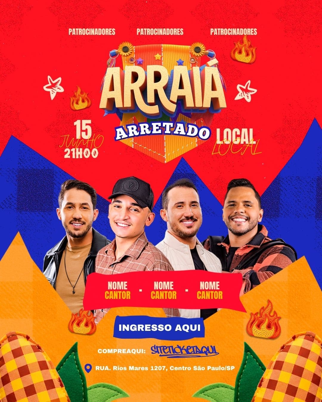 Arte Canva - *São João 014