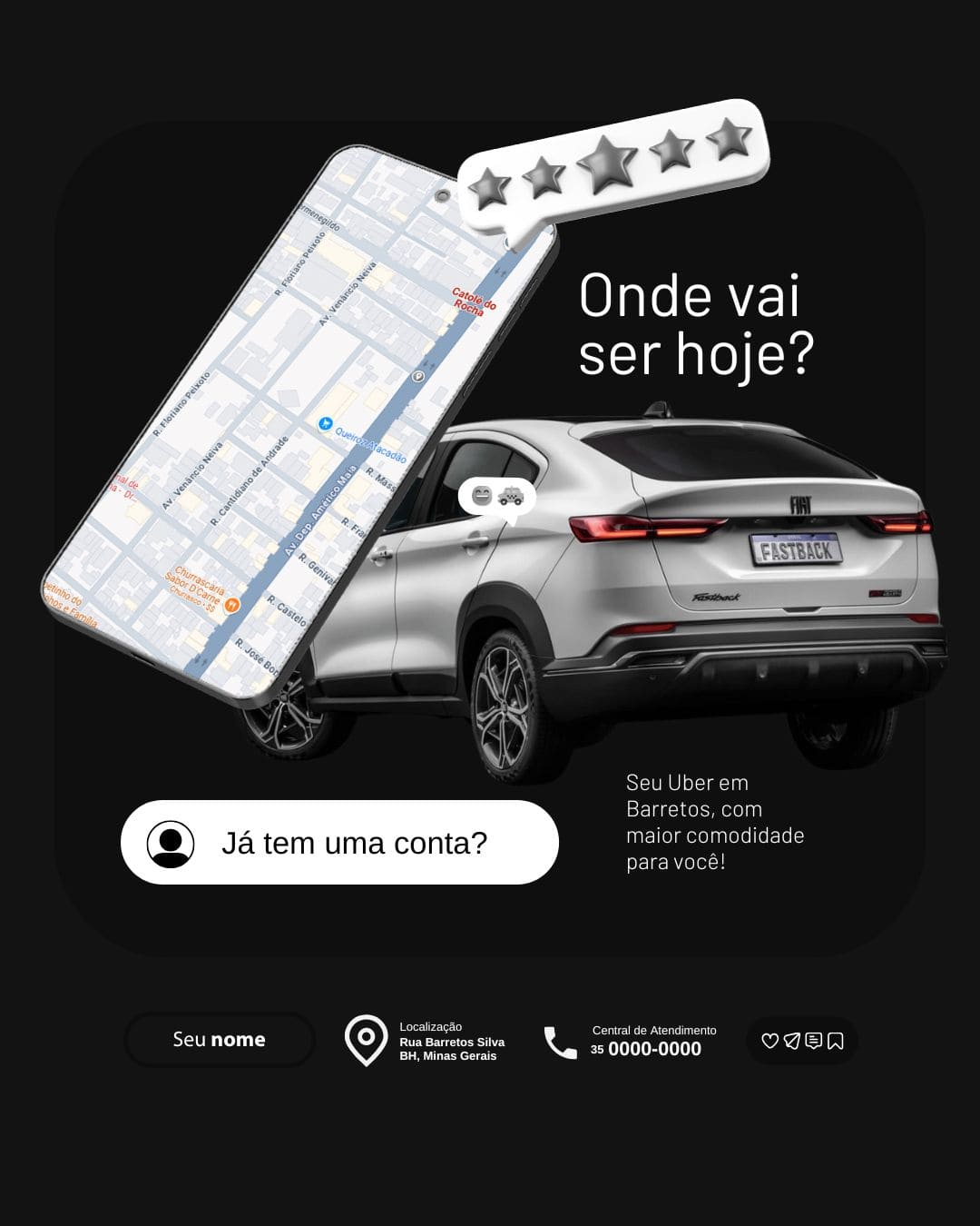 Arte Canva - *Mobilidade Urbana  014