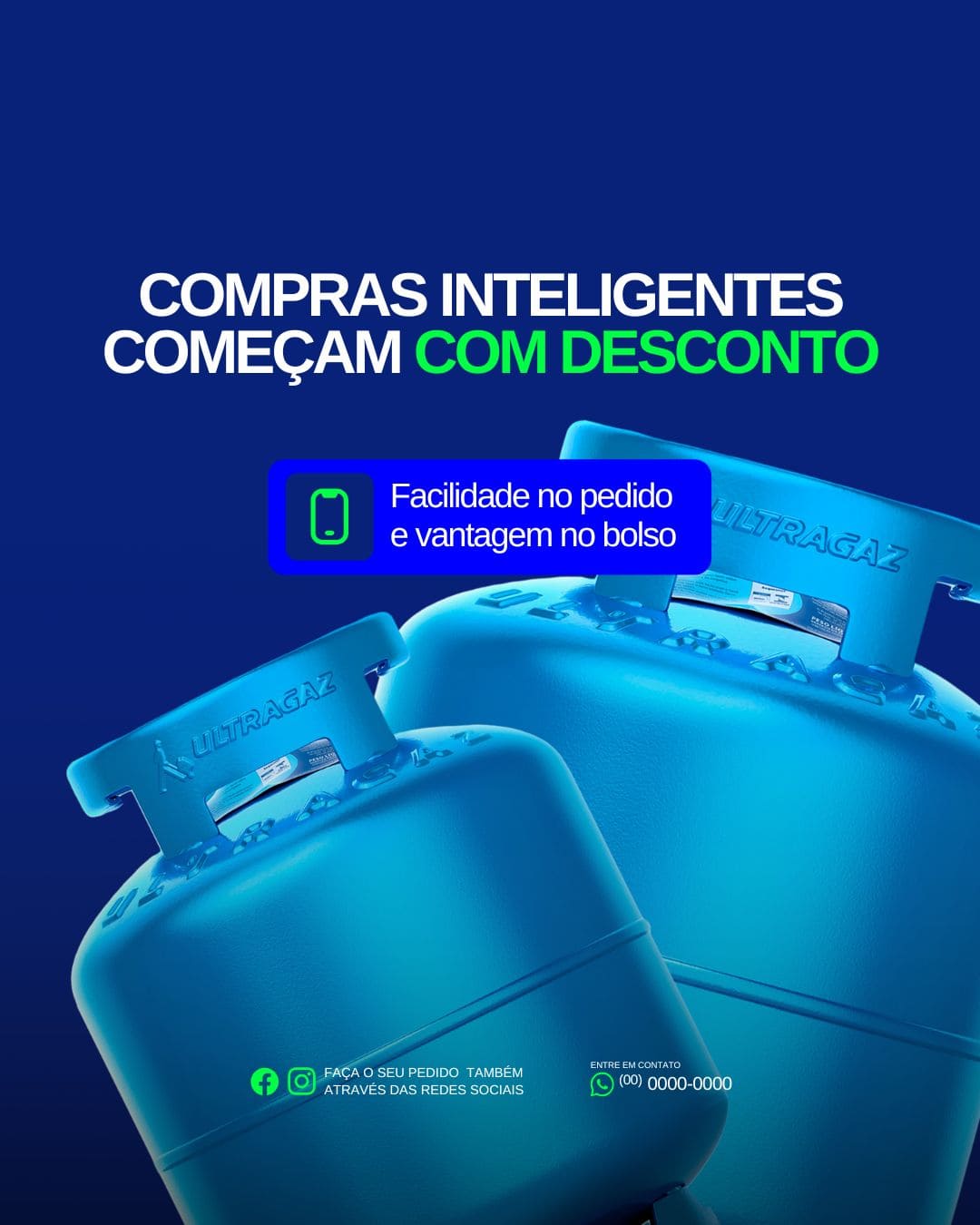 Arte Canva - *Distribuidora de Gás 005