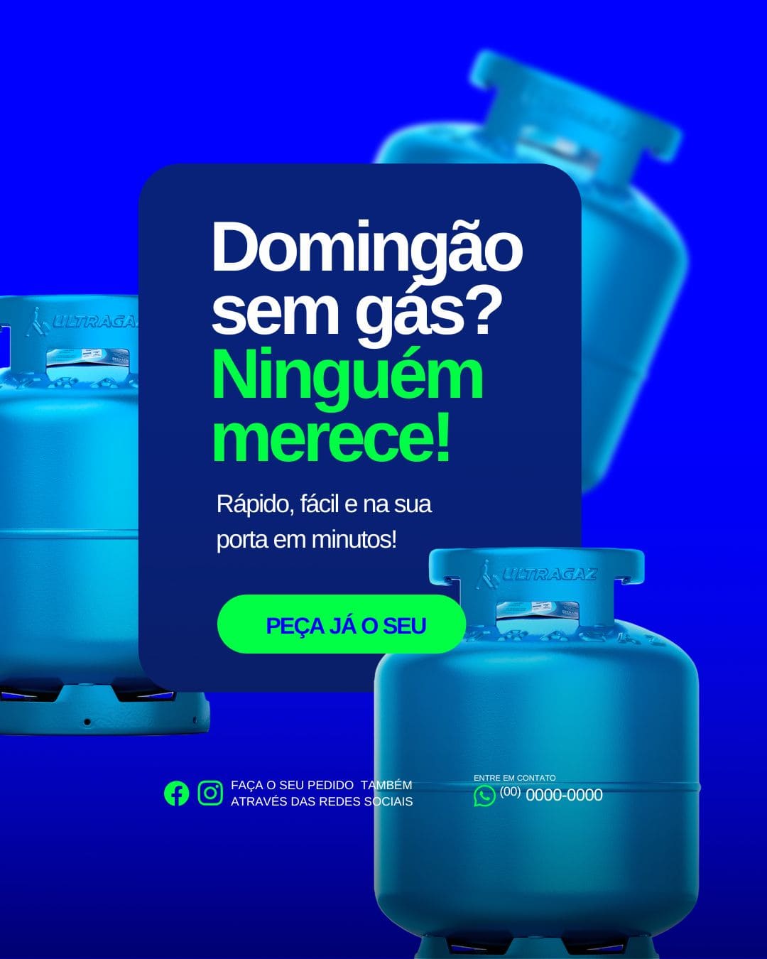 Arte Canva - *Distribuidora de Gás 008